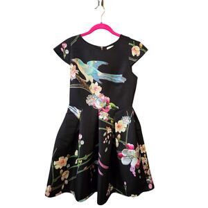 Ted Baker Black Floral Dress for Sale up to 90% Off: Poshmark